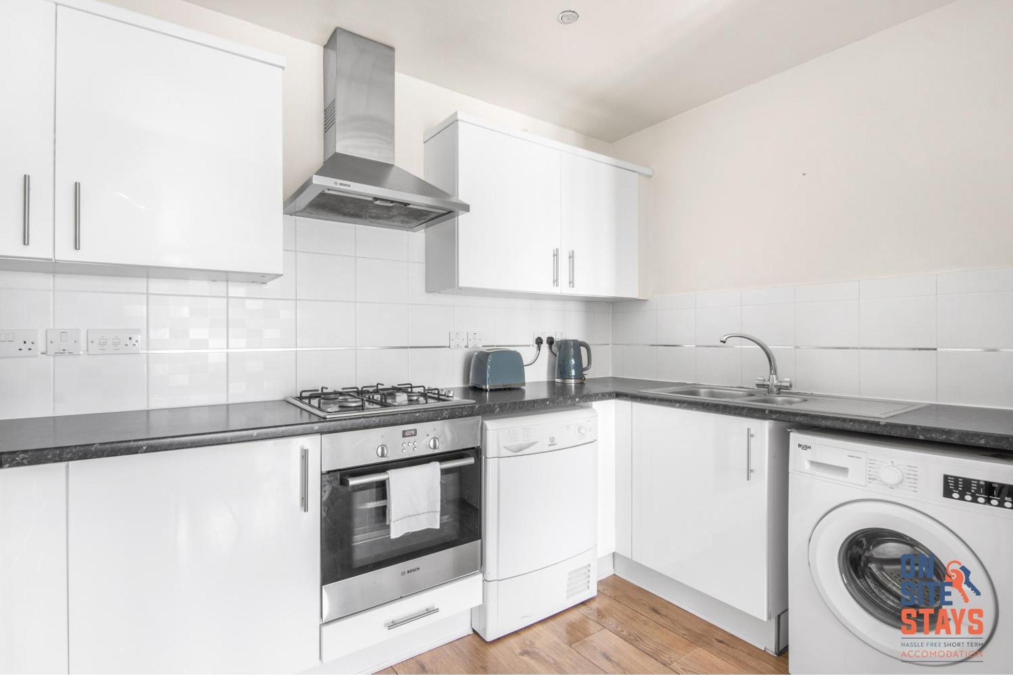 Onsitestays - Cosy 2-Bedroom Apartment With Free Parking, Wi-Fi & London Links Northfleet Экстерьер фото