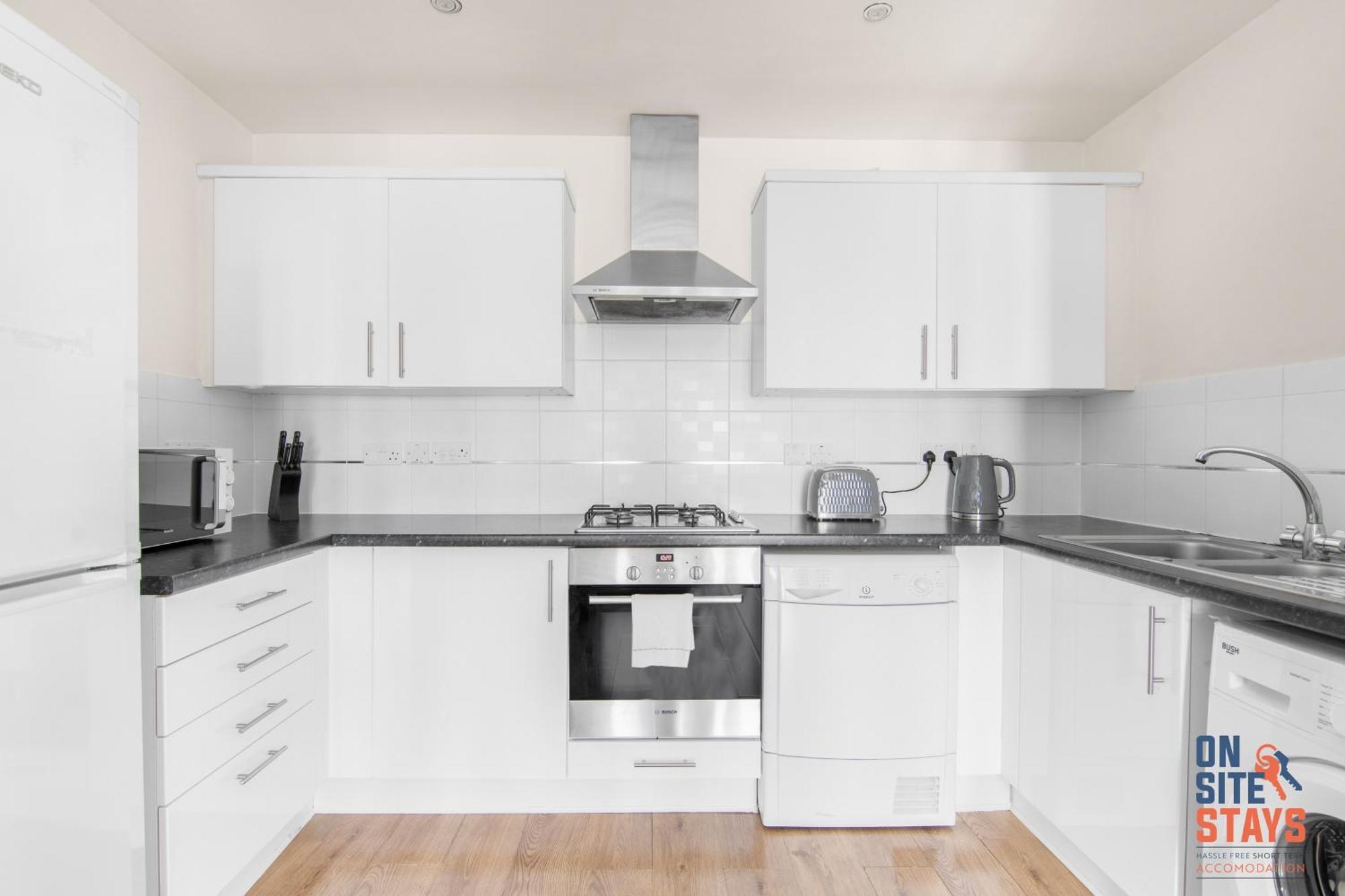 Onsitestays - Cosy 2-Bedroom Apartment With Free Parking, Wi-Fi & London Links Northfleet Экстерьер фото
